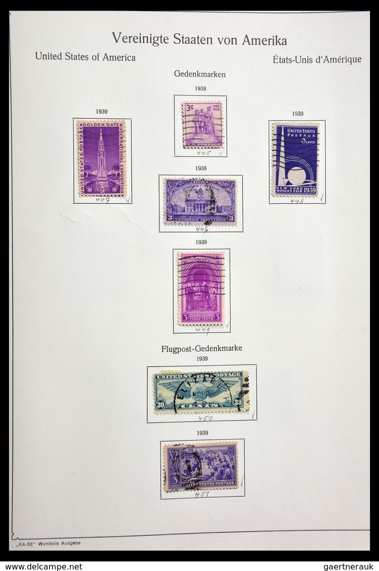 Vereinigte Staaten von Amerika: 1861-1965: Interesting collection in album and stockbook (part of th