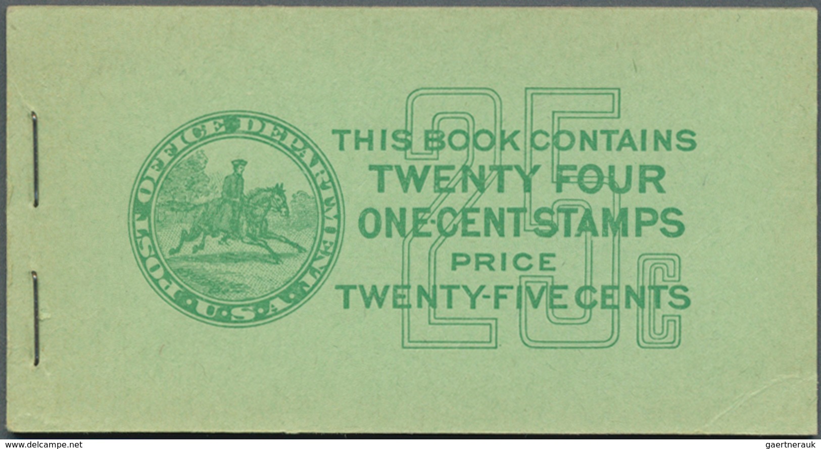 Vereinigte Staaten Von Amerika - Markenheftchen: 1935/1973 (ca.), Accumulation With 55 Stamp Booklet - Sonstige & Ohne Zuordnung