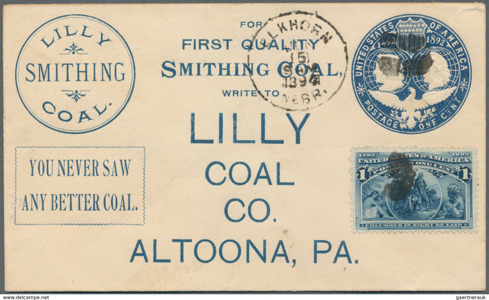 Vereinigte Staaten Von Amerika - Ganzsachen: 1880-1900, 24 Postal Stationery Cards With Advertising - Sonstige & Ohne Zuordnung
