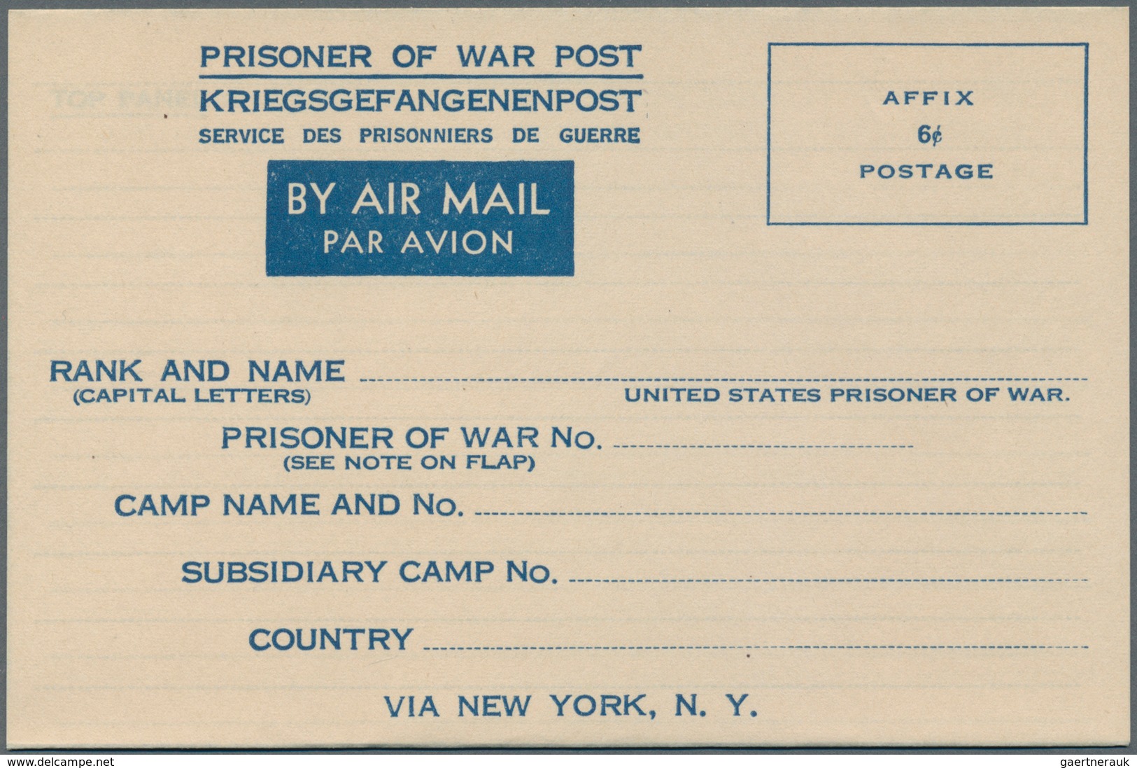 Vereinigte Staaten Von Amerika - Ganzsachen: 1944/2000 (ca.) Holding Of Ca. 340 Aerograms And Airlet - Sonstige & Ohne Zuordnung