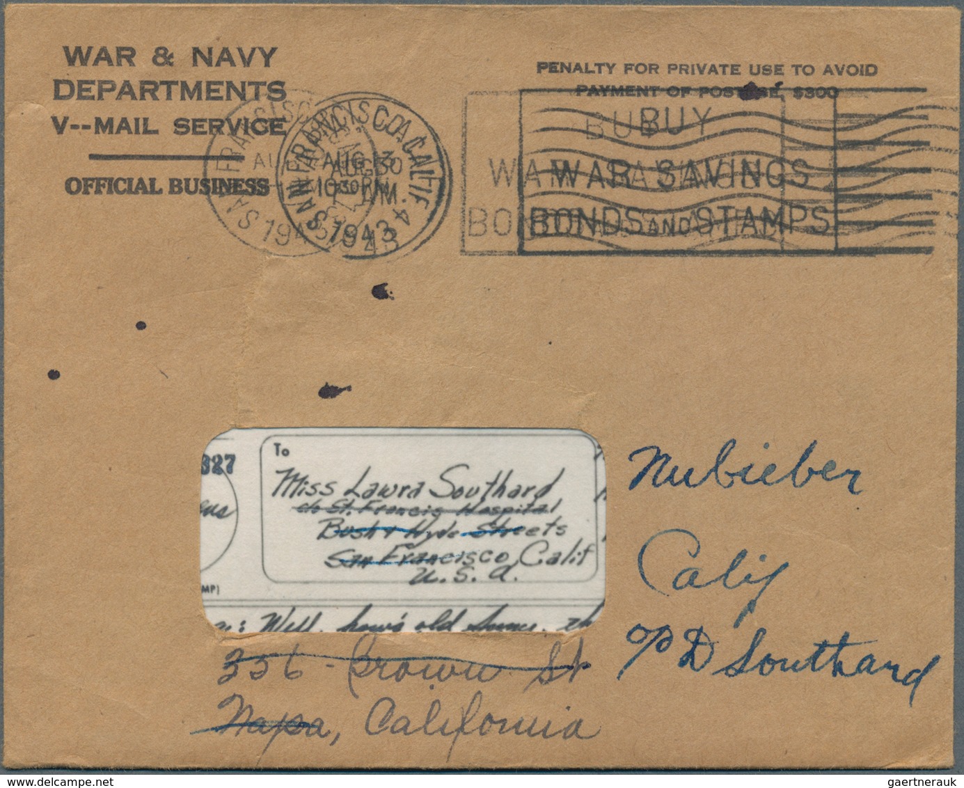 Vereinigte Staaten Von Amerika - Ganzsachen: 1944/2000 (ca.) Holding Of Ca. 720 Aerograms And Airlet - Other & Unclassified