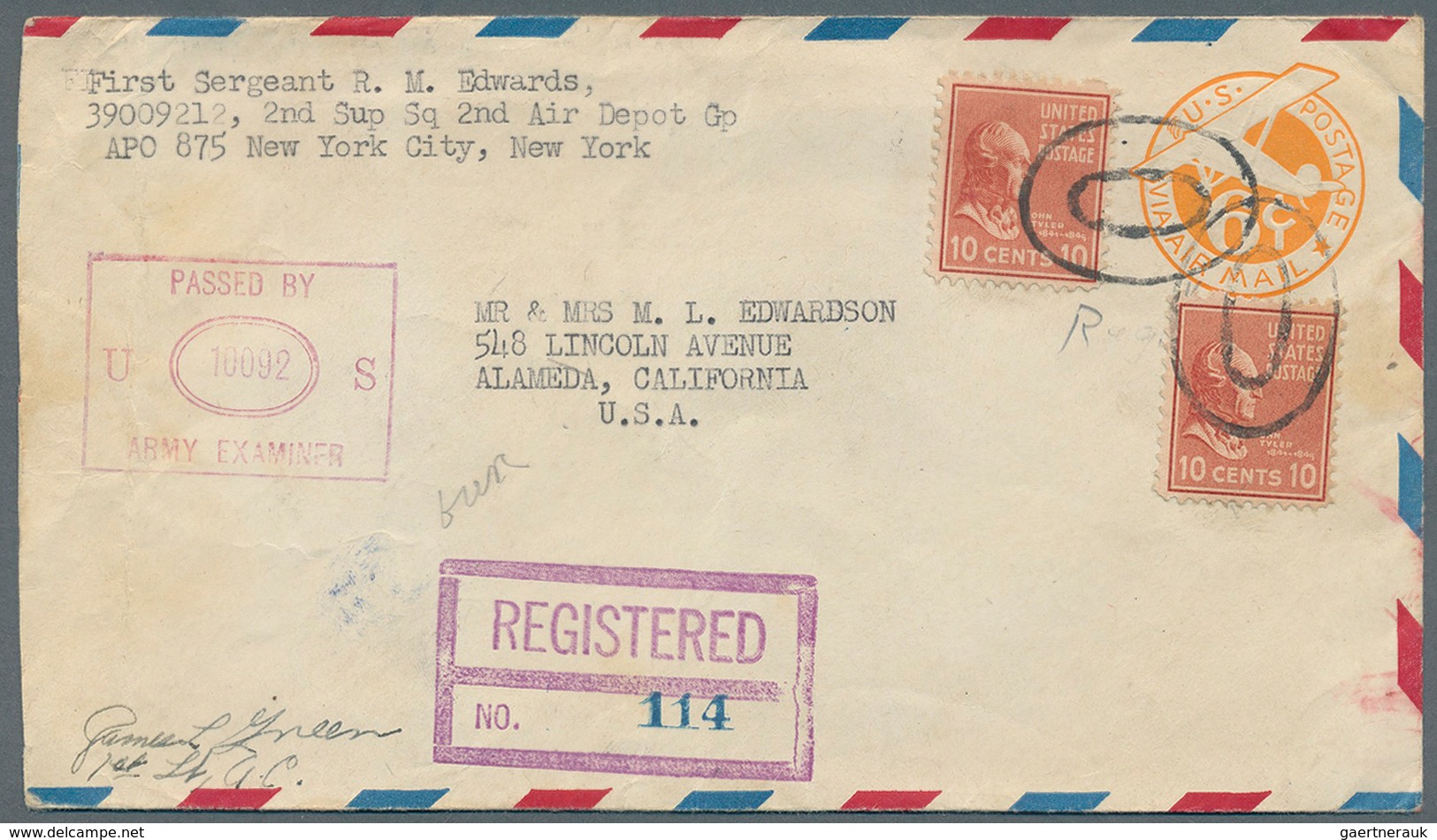 Vereinigte Staaten Von Amerika - Militärpost / Feldpost: 1942/1947, APO WORLD WAR II, Comprehensive - Sonstige & Ohne Zuordnung