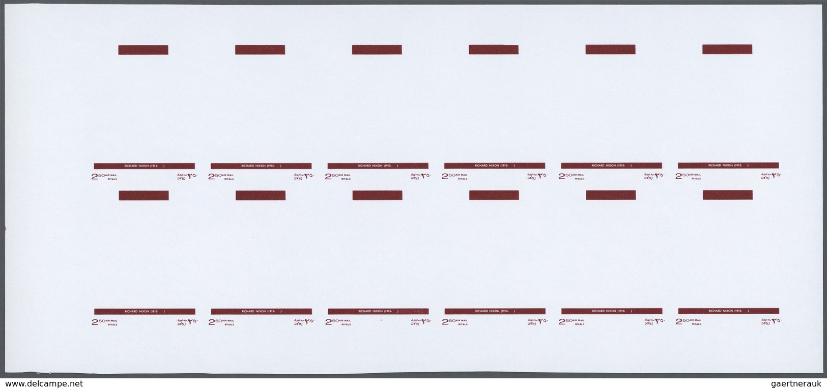 Vereinigte Staaten Von Amerika - Besonderheiten: 1970, Fujeira. Progressive Proofs Set Of Sheets For - Sonstige & Ohne Zuordnung