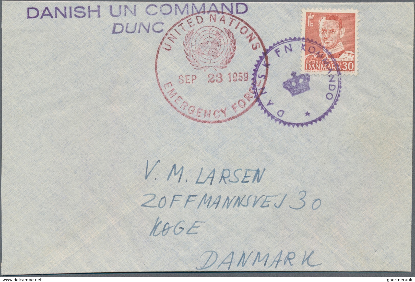 Vereinte Nationen - Besonderheiten: 1956/1979 (ca.), U.N. Field Post, Lot Of Apprx. 120 Covers/cards - Sonstige & Ohne Zuordnung