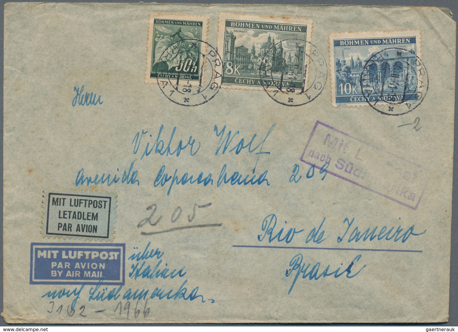 Alle Welt: 1831/1970 ca., comprehensive lot with ca.260 worldwide covers, cards and stationeries (so