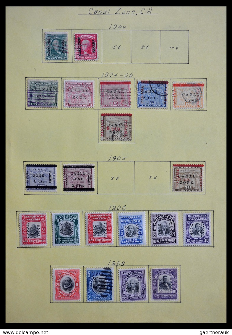 Alle Welt: 1850-1950: Collector Estate With Better China (old), Canal Zone, Cuba From Old, Philippin - Collections (without Album)