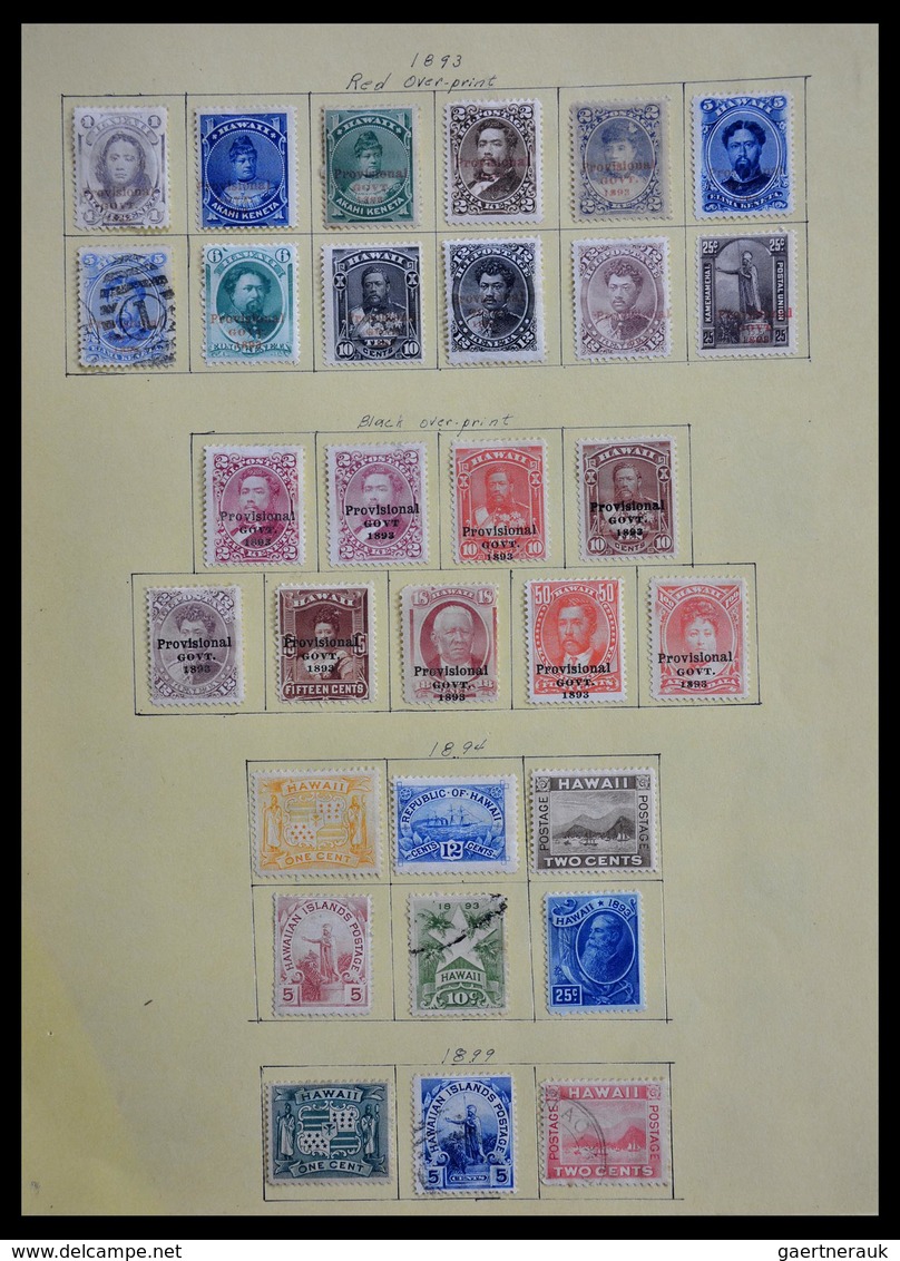 Alle Welt: 1850-1950: Collector estate with better China (old), Canal Zone, Cuba from old, Philippin