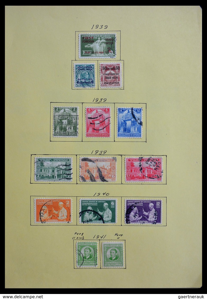 Alle Welt: 1850-1950: Collector estate with better China (old), Canal Zone, Cuba from old, Philippin