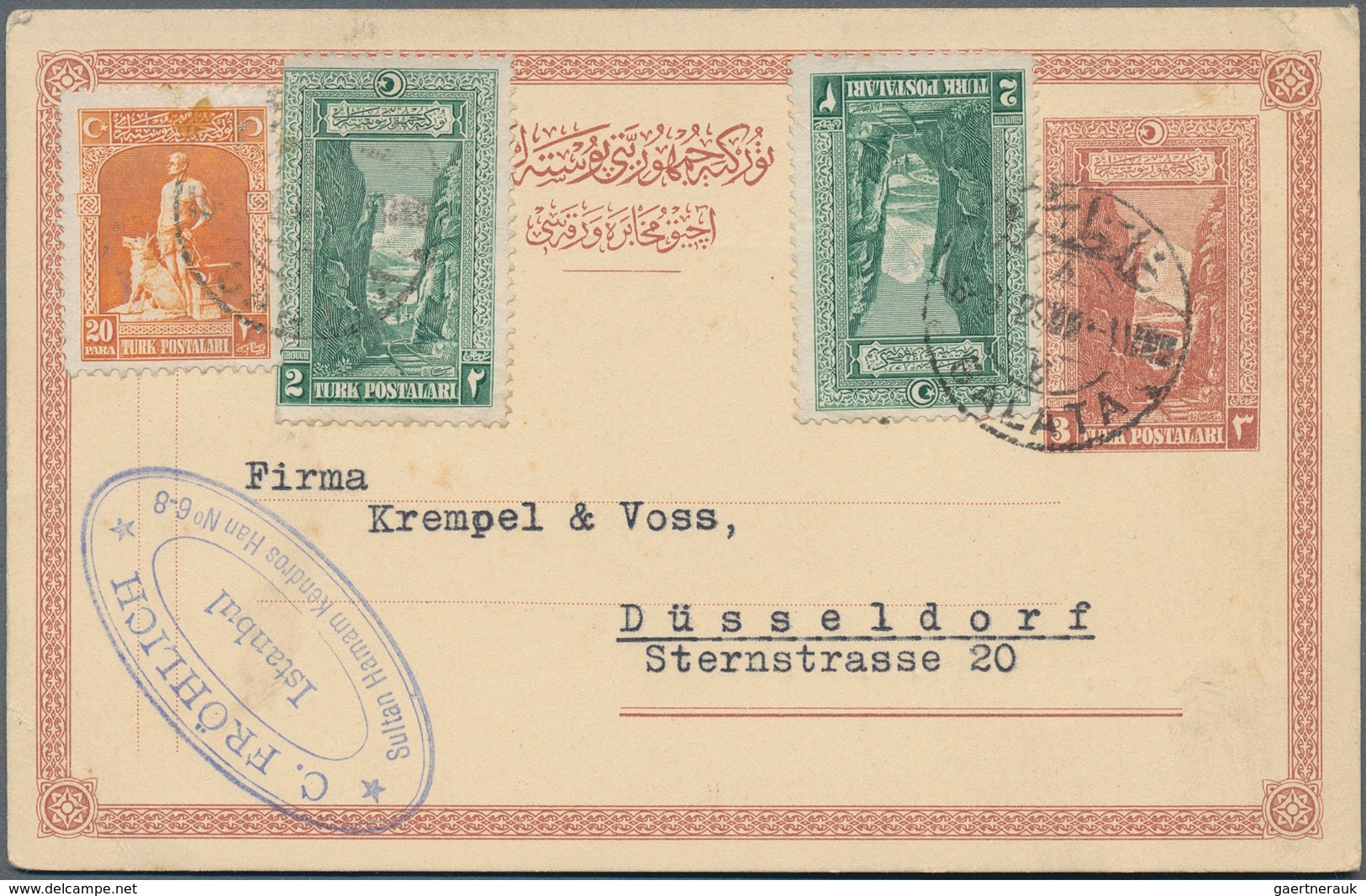 Alle Welt: 1873/1966 Small Holding Of About 110 Letters, Picture Postcards, Postal Stationery, While - Collections (without Album)