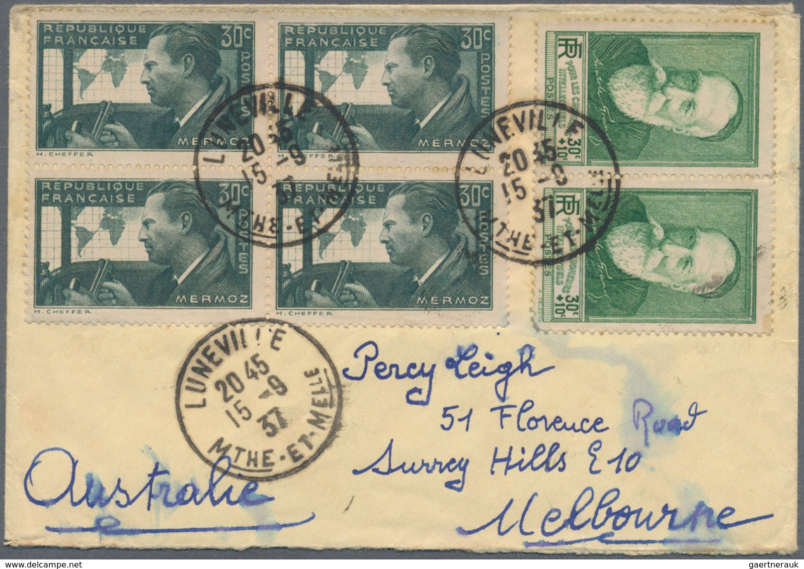 Alle Welt: 1900/2000 (ca.), accumulation of several hundred covers/cards, comprising commercial and