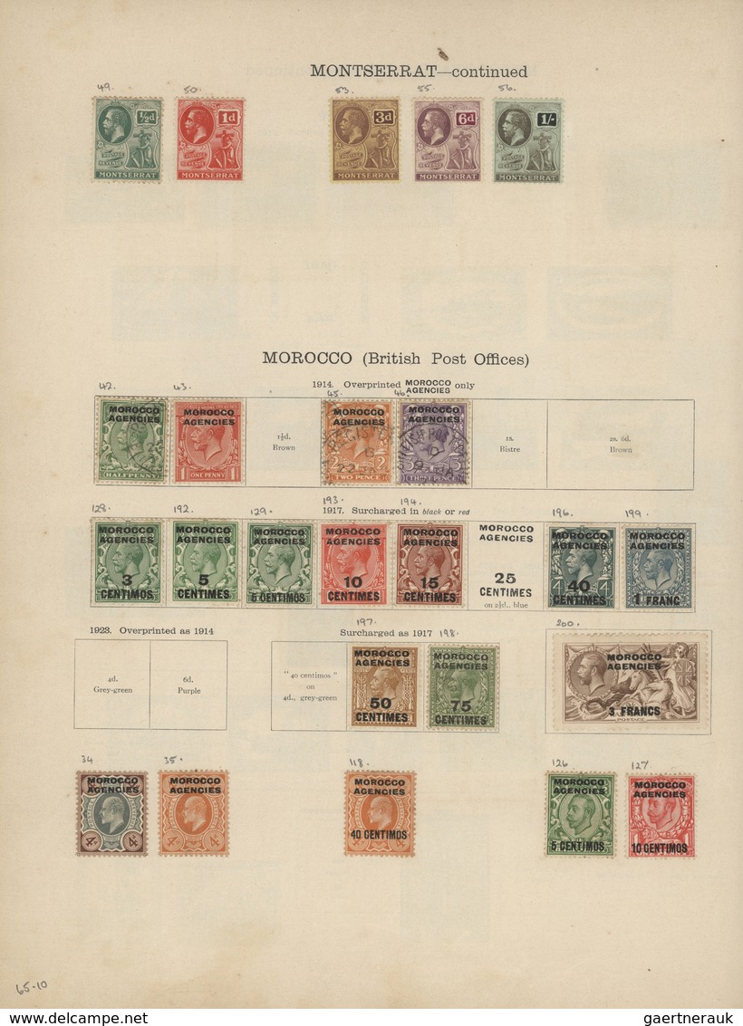 Alle Welt: 1915-1923 Stanley Gibbons' Ideal Postage Stamp album "For War and Subsequent Issues" cont