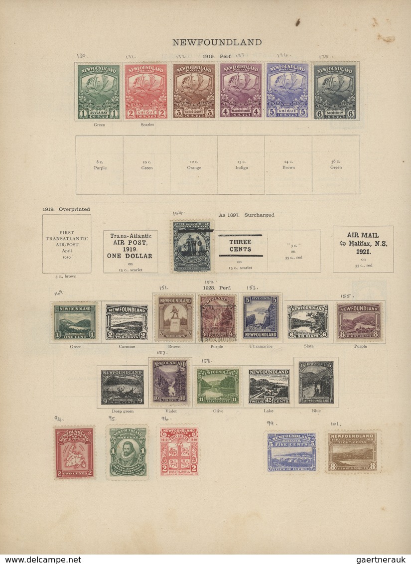 Alle Welt: 1915-1923 Stanley Gibbons' Ideal Postage Stamp album "For War and Subsequent Issues" cont