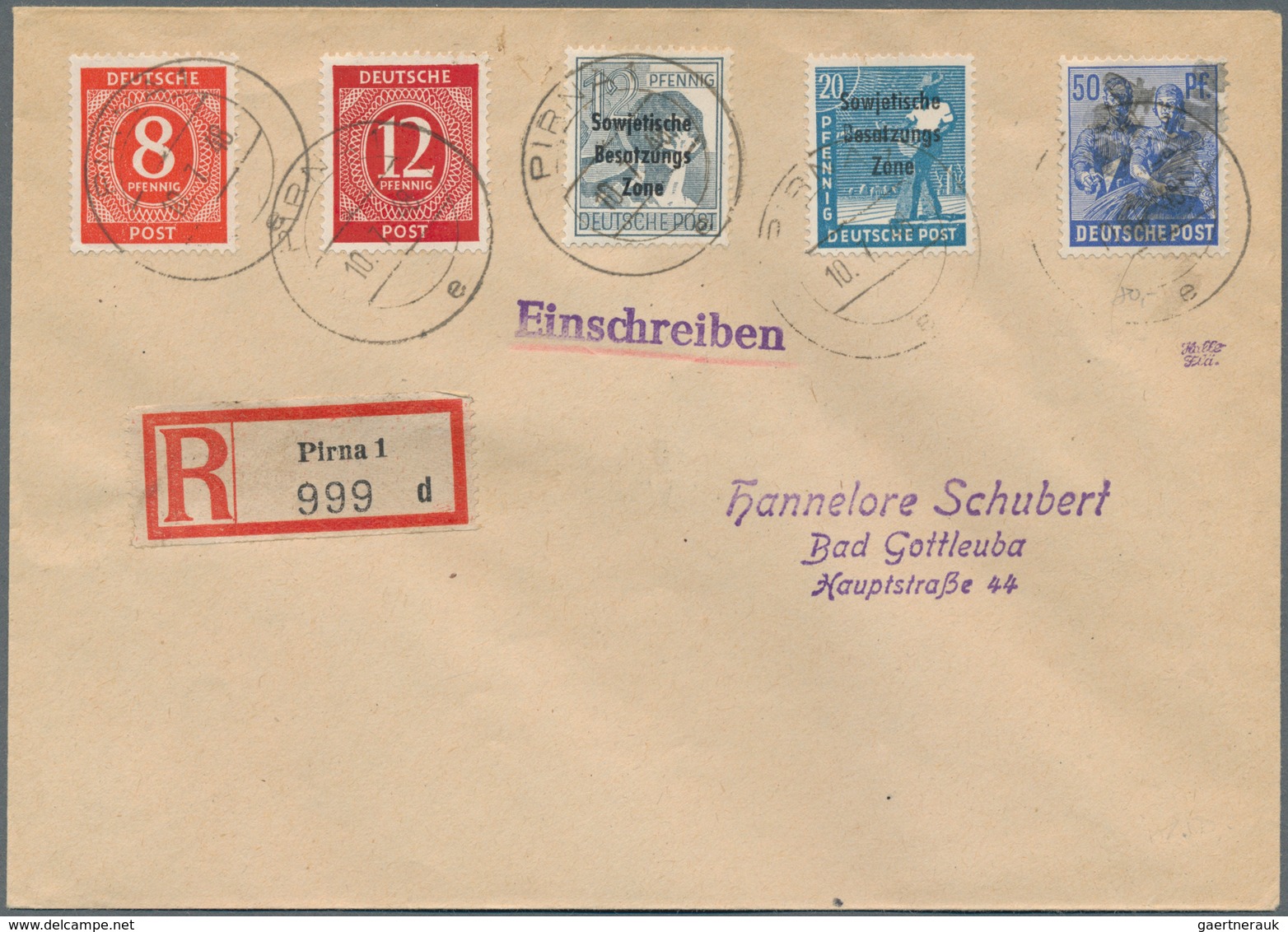 Alle Welt: 1930/2000, Accumulation Of Several Hundred Covers And Cards With Main Focus On German Iss - Sammlungen (ohne Album)