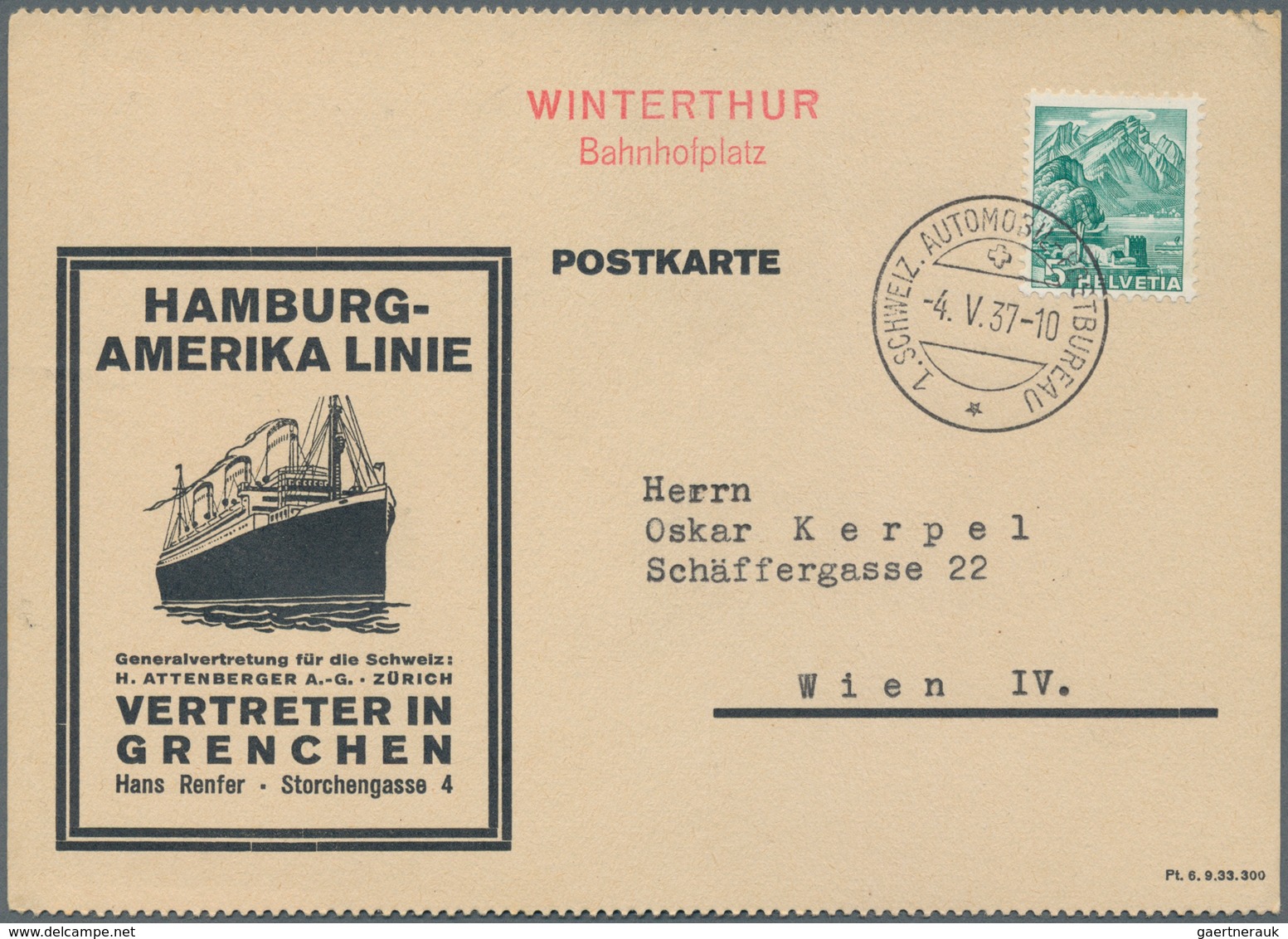 Alle Welt: 1930/2000, accumulation of several hundred covers and cards with main focus on German iss