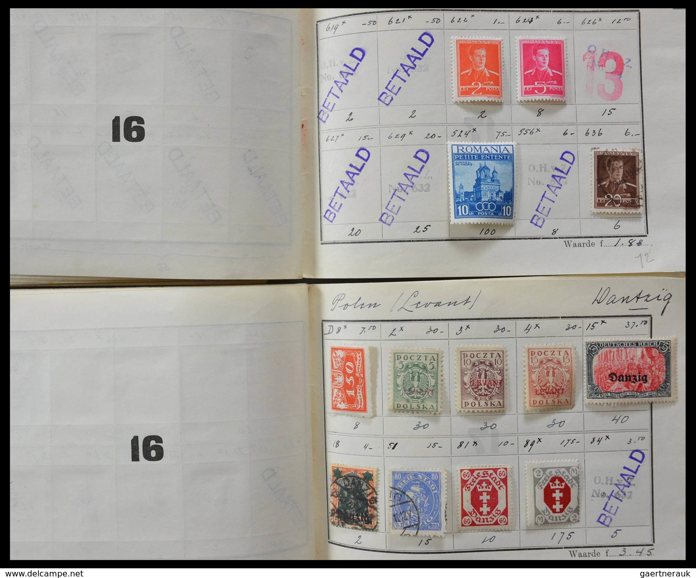 Alle Welt: Incredible lot of ancient approval booklets from 1947, all very wellfilled, offered intac