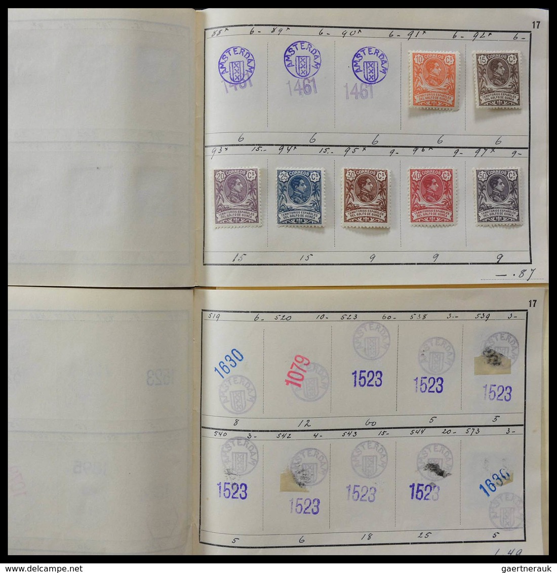 Alle Welt: Incredible lot of ancient approval booklets from 1947, all very wellfilled, offered intac