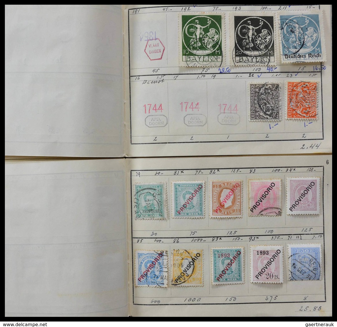 Alle Welt: Incredible lot of ancient approval booklets from 1947, all very wellfilled, offered intac