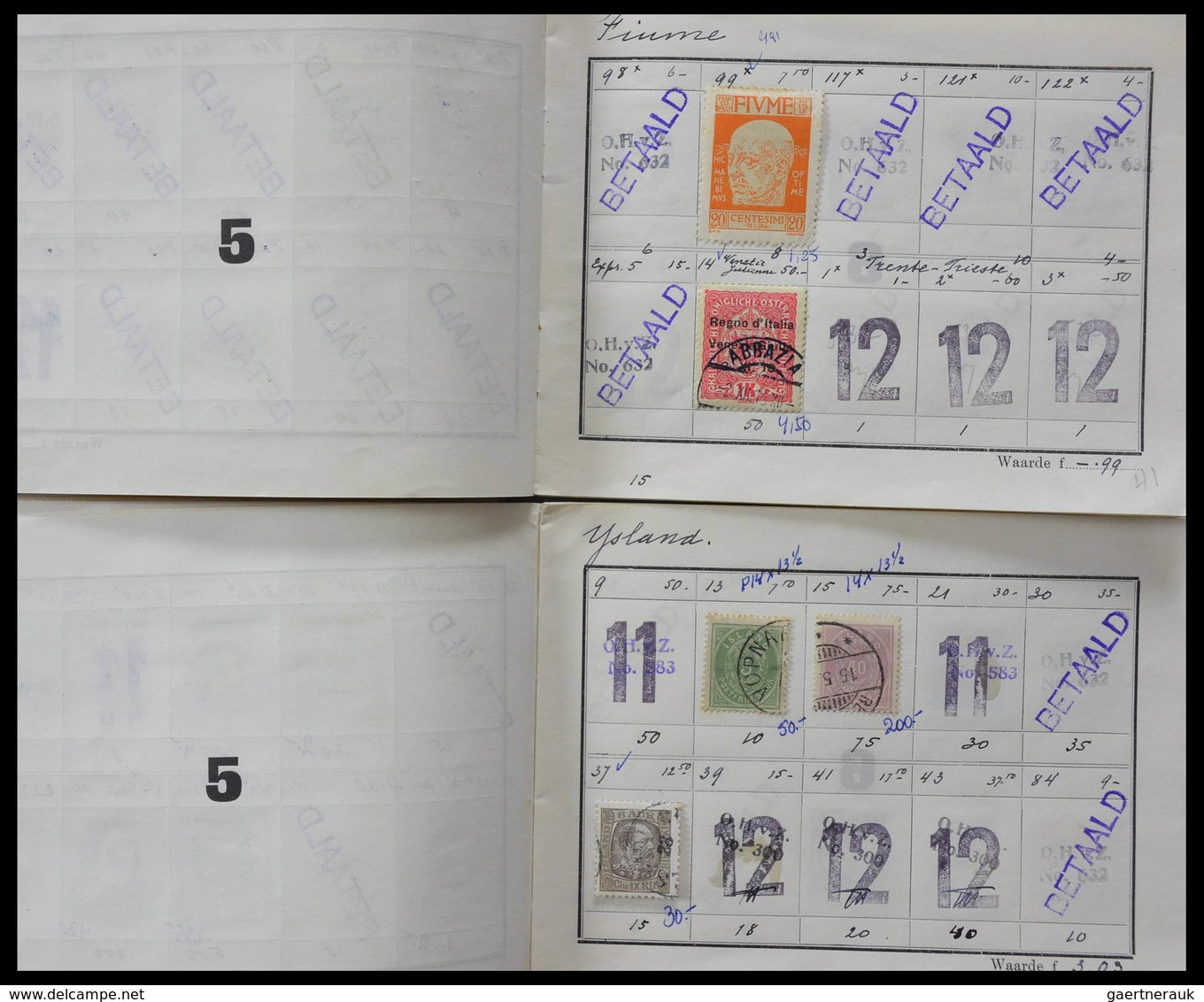 Alle Welt: Incredible lot of ancient approval booklets from 1947, all very wellfilled, offered intac