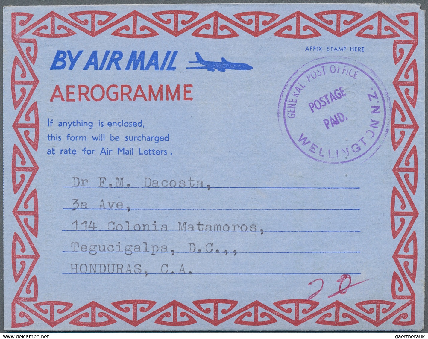 Übersee: 1948/95 Holding Of Ca. 476 Mostly Unused Postal Stationery And Partly Unfolded Aerograms, O - Sonstige & Ohne Zuordnung