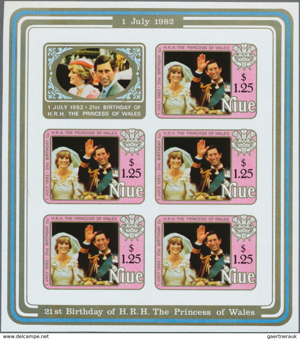 Übersee: 1970/1990 (ca.), Accumulation With More Than 6.000 IMPERFORATE Stamps Incl. Kuwait, Iraq, R - Sonstige & Ohne Zuordnung