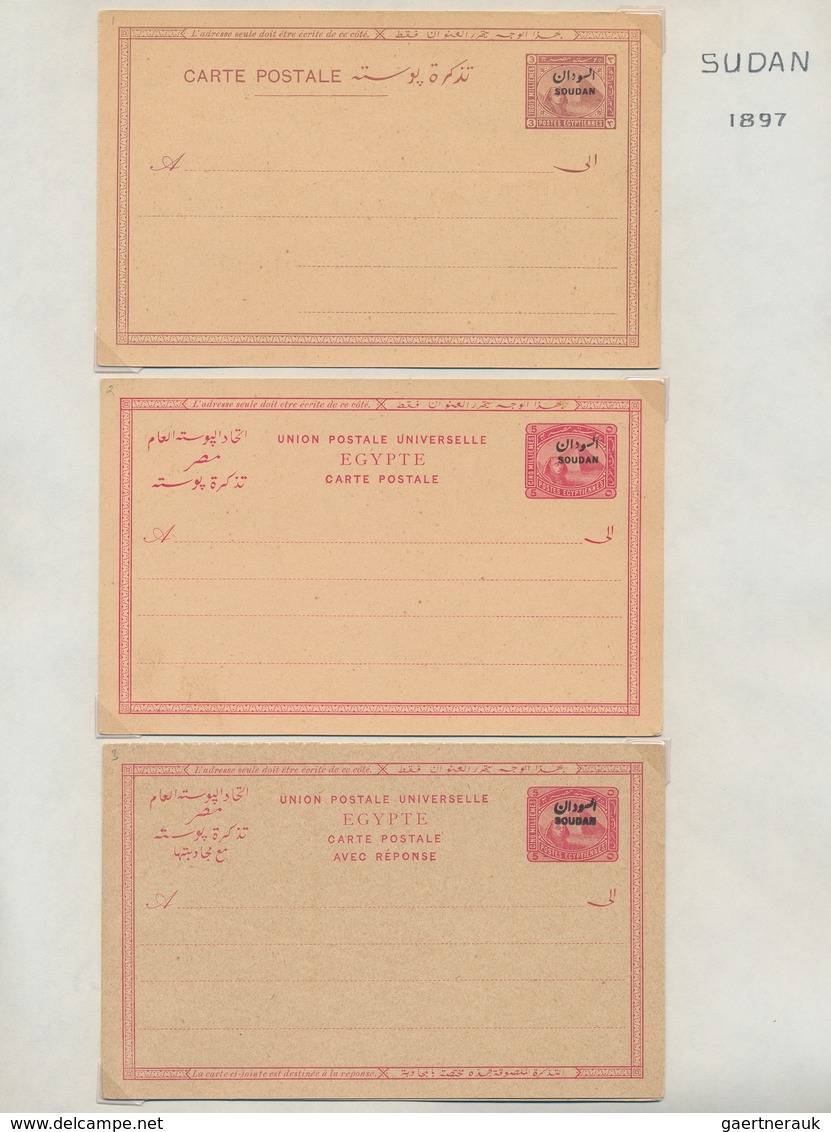 Afrika: 1879/1969 Collection Of About 143 Mostly Unused Postal Stationery Postcards Incl. Some Pictu - Sonstige - Afrika