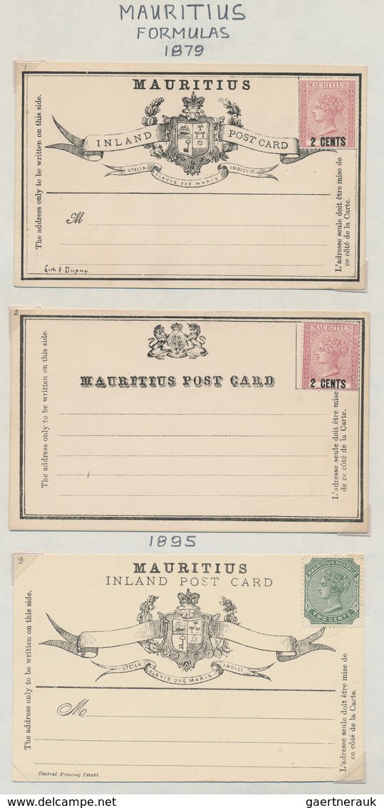 Afrika: 1879/1969 Collection Of About 143 Mostly Unused Postal Stationery Postcards Incl. Some Pictu - Sonstige - Afrika