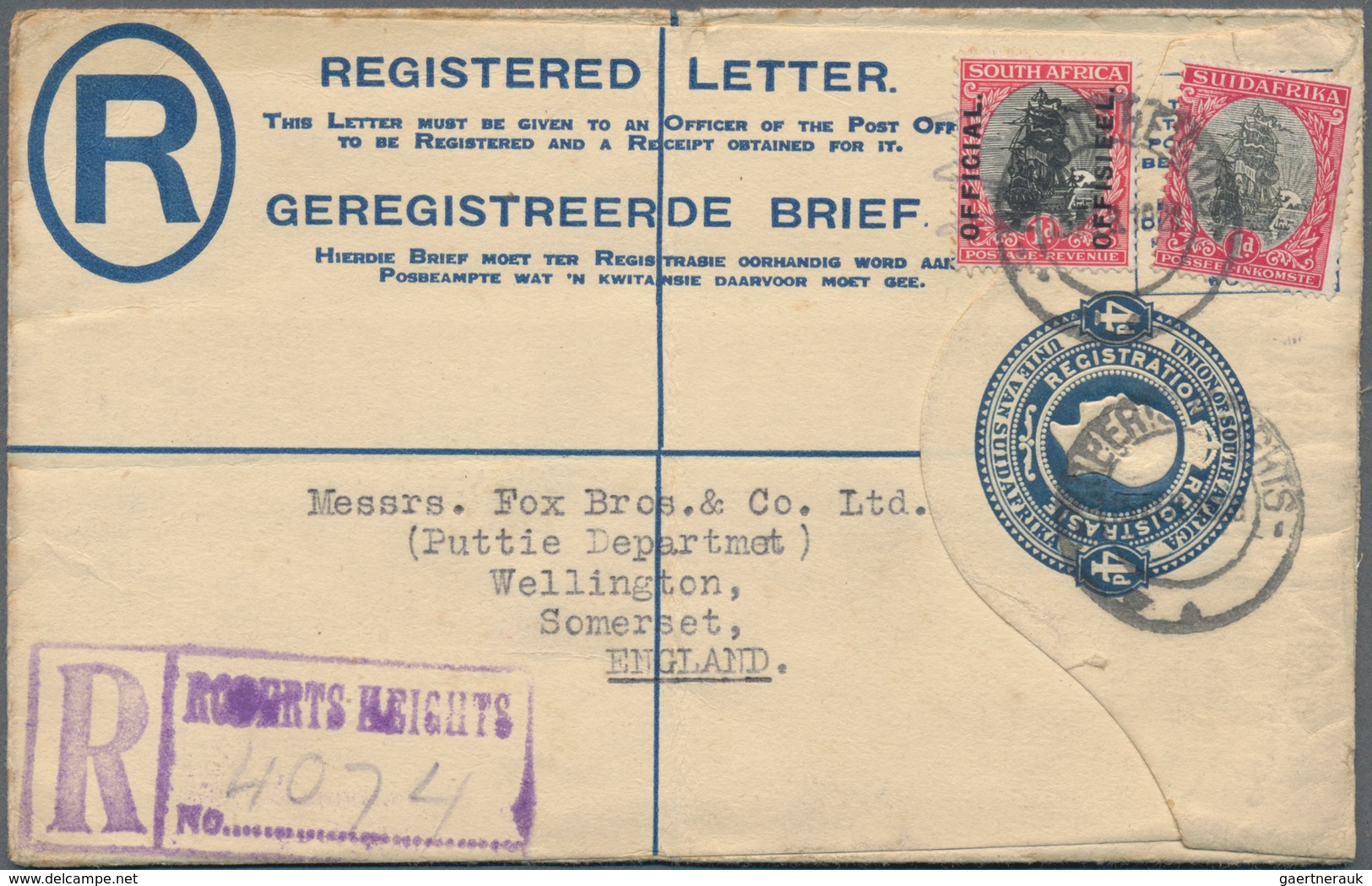 Afrika: 1890/1960 (ca.), Holding Of Apprx. 400 Covers/cards/stationeries, Comprising Liberia, Senega - Sonstige - Afrika