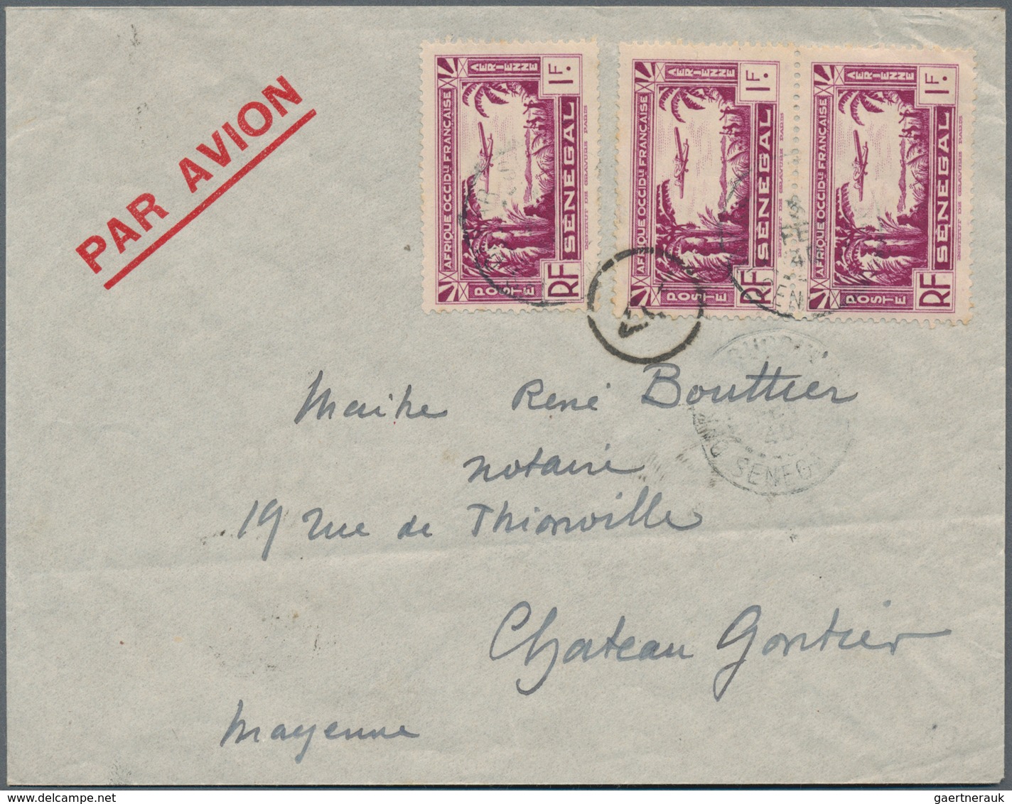 Afrika: 1890/1960 (ca.), Holding Of Apprx. 400 Covers/cards/stationeries, Comprising Liberia, Senega - Sonstige - Afrika