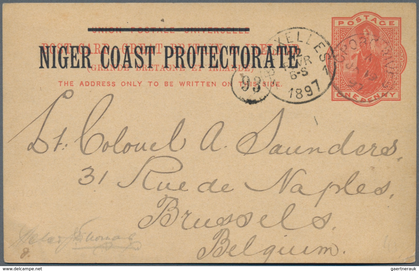 Afrika: 1890/2000 (ca.), British/French/Portuguese area, holding of apprx. 400 covers/cards/ station