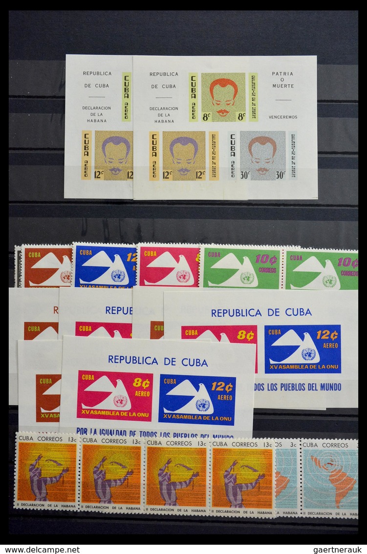 Mittel- und Südamerika: 1859-1975: Mint/used/mnh collection including Cuba, Haiti, Porto Rico, Urugu