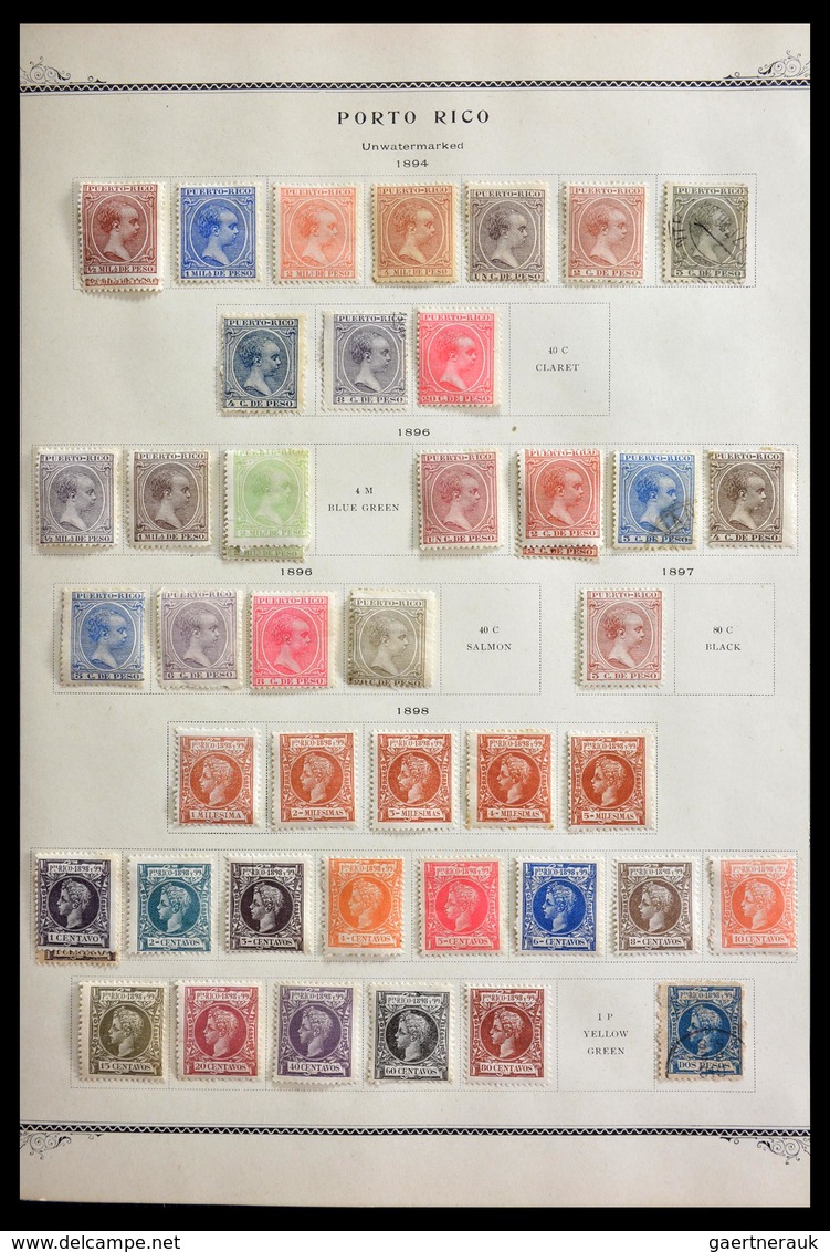 Mittel- und Südamerika: 1859-1975: Mint/used/mnh collection including Cuba, Haiti, Porto Rico, Urugu