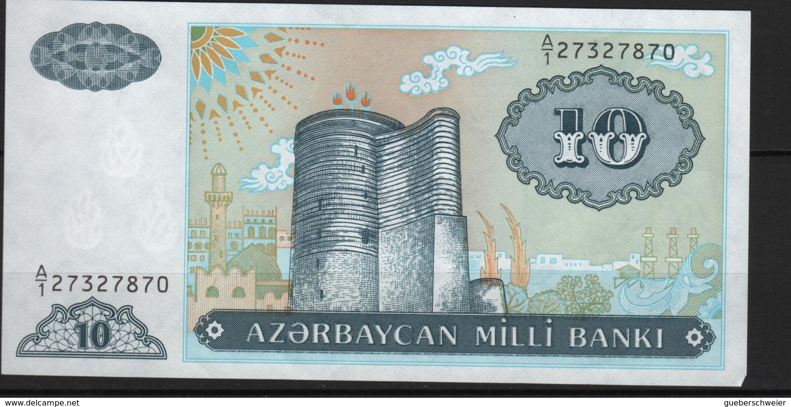 B6 - AZERBAÏDJAN 10 Manat - Aserbaidschan
