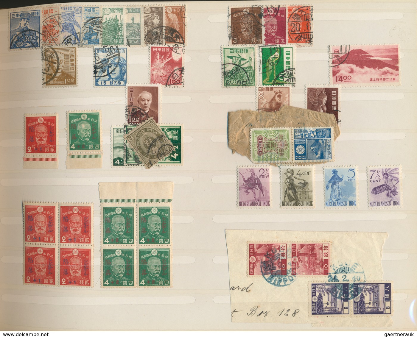 Asien: 1876/1952 (ca.), Mint And Mostly Used China, Siam, Japan, Malaya, Straits, Burma, India Etc. - Autres - Asie