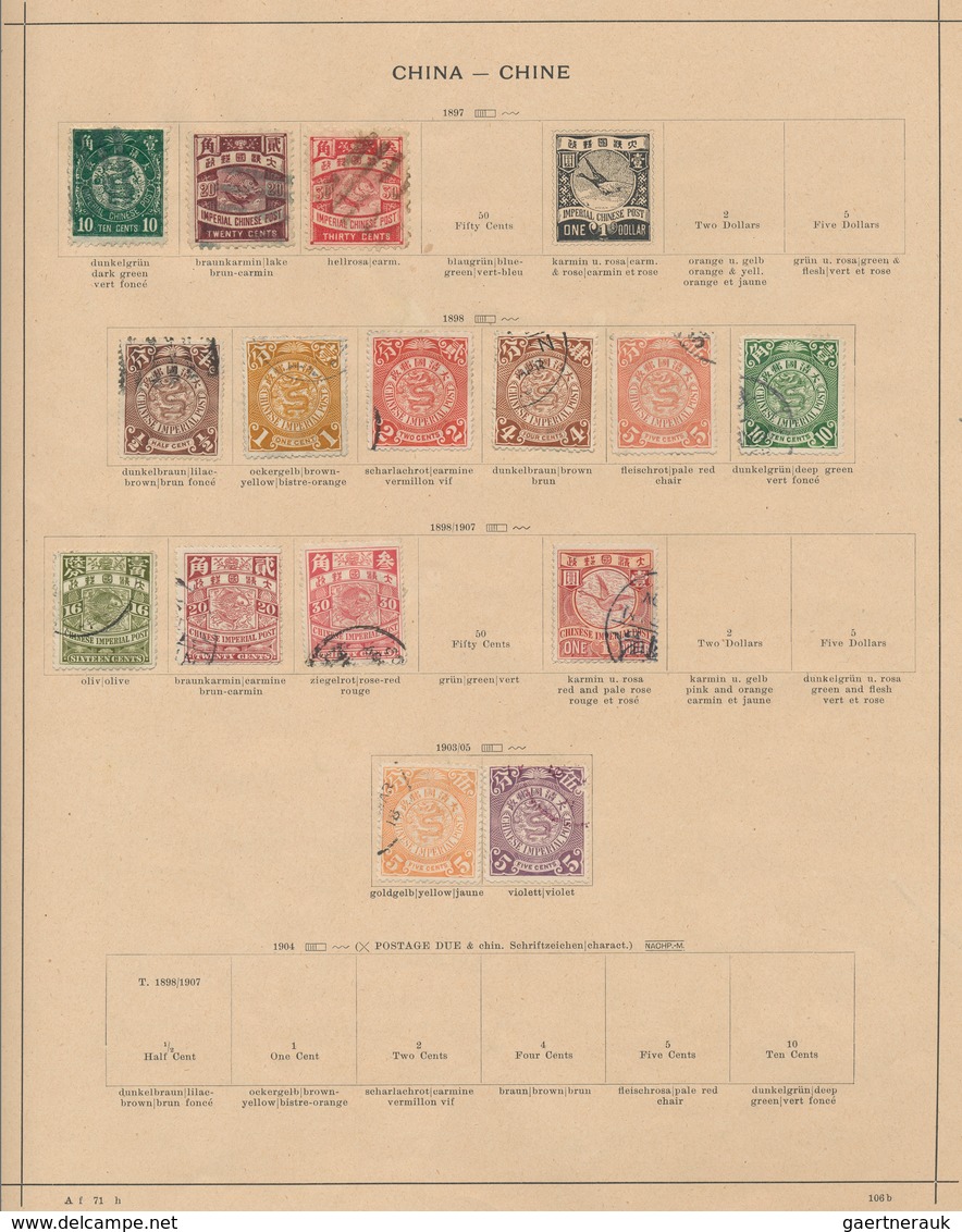 Asien: 1880/1995 (ca.), Collection (mainly East Asian) Mint (MNH, MH) And Used In 13 Pieces Of Binde - Sonstige - Asien