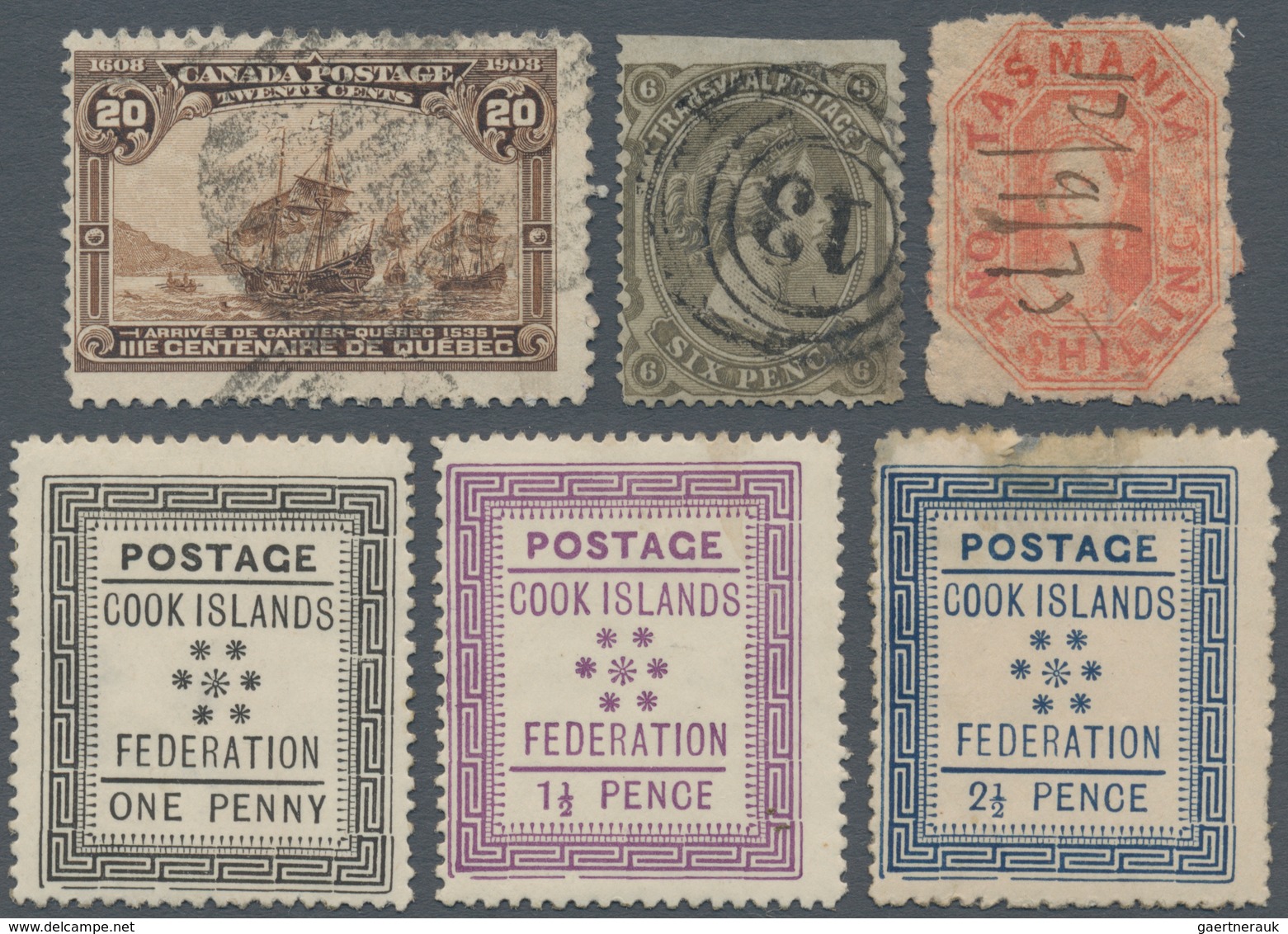 Britische Kolonien: 1850/1912, Nice Accumulation Of 800-1.000 Stamps From Time Of Queen Victoria And - Sonstige & Ohne Zuordnung