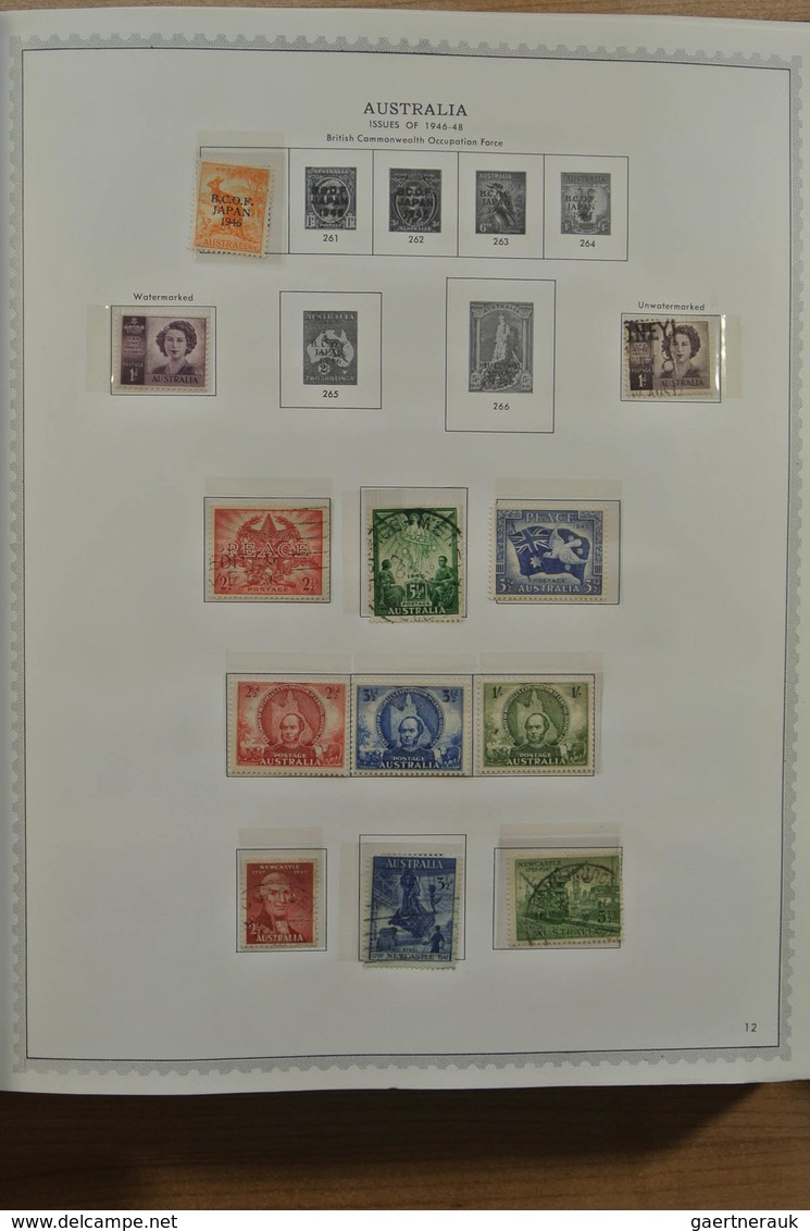 Britische Kolonien: 1860-1977: Nice mint and used collection, also mint never hinged, including bett
