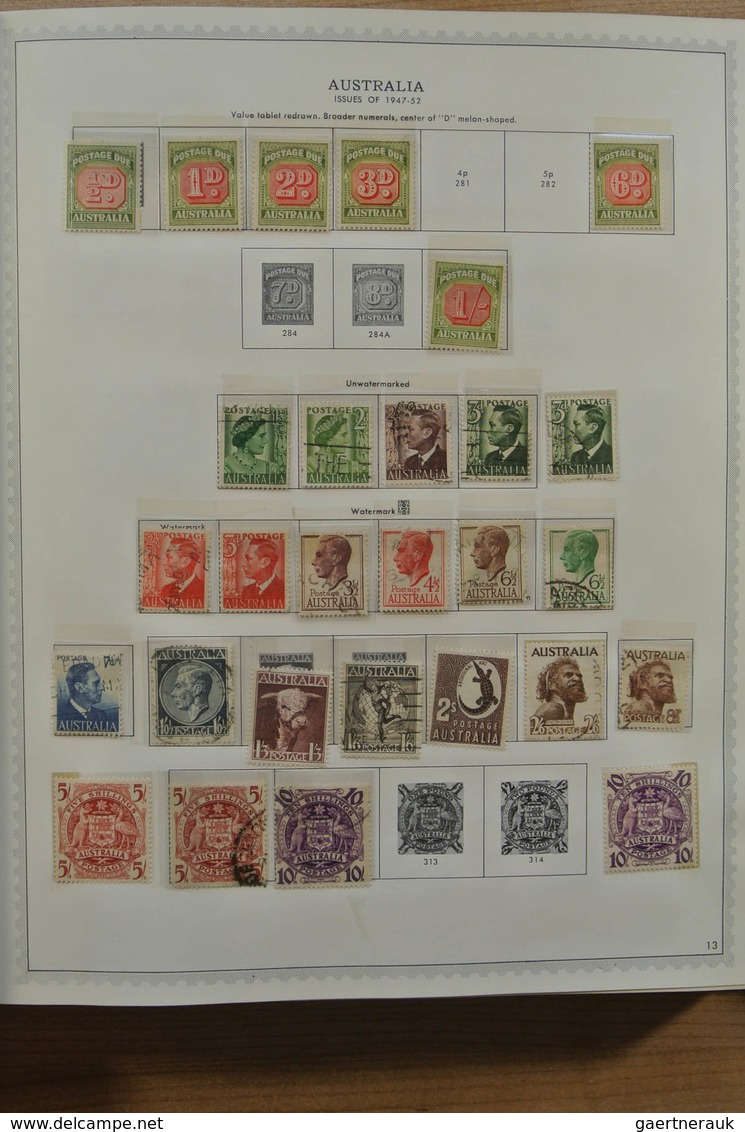 Britische Kolonien: 1860-1977: Nice mint and used collection, also mint never hinged, including bett