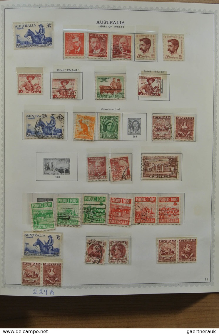 Britische Kolonien: 1860-1977: Nice mint and used collection, also mint never hinged, including bett