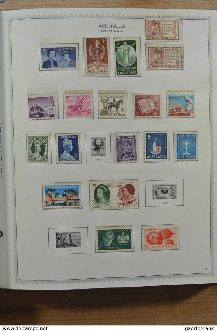 Britische Kolonien: 1860-1977: Nice mint and used collection, also mint never hinged, including bett