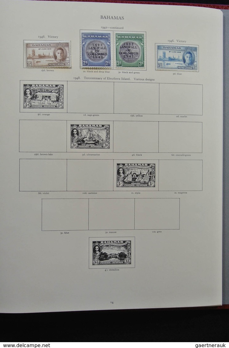 Britische Kolonien: 1937/1952: Extensive, MNH, Mint Hinged And Used (partly Stuck To Paper) Collecti - Sonstige & Ohne Zuordnung