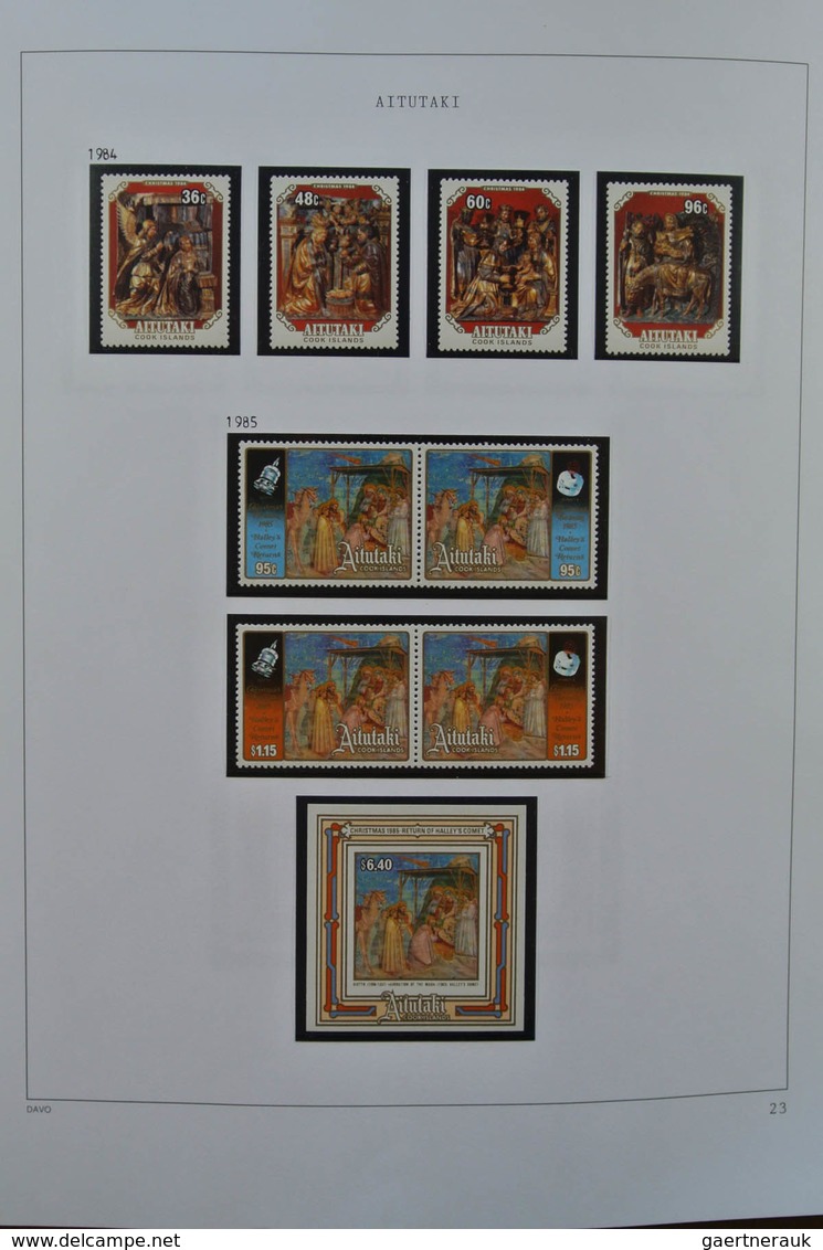 British Commonwealth: Extensive, mostly MNH thematic lot British Commonwealth in 12 blanc Davo album