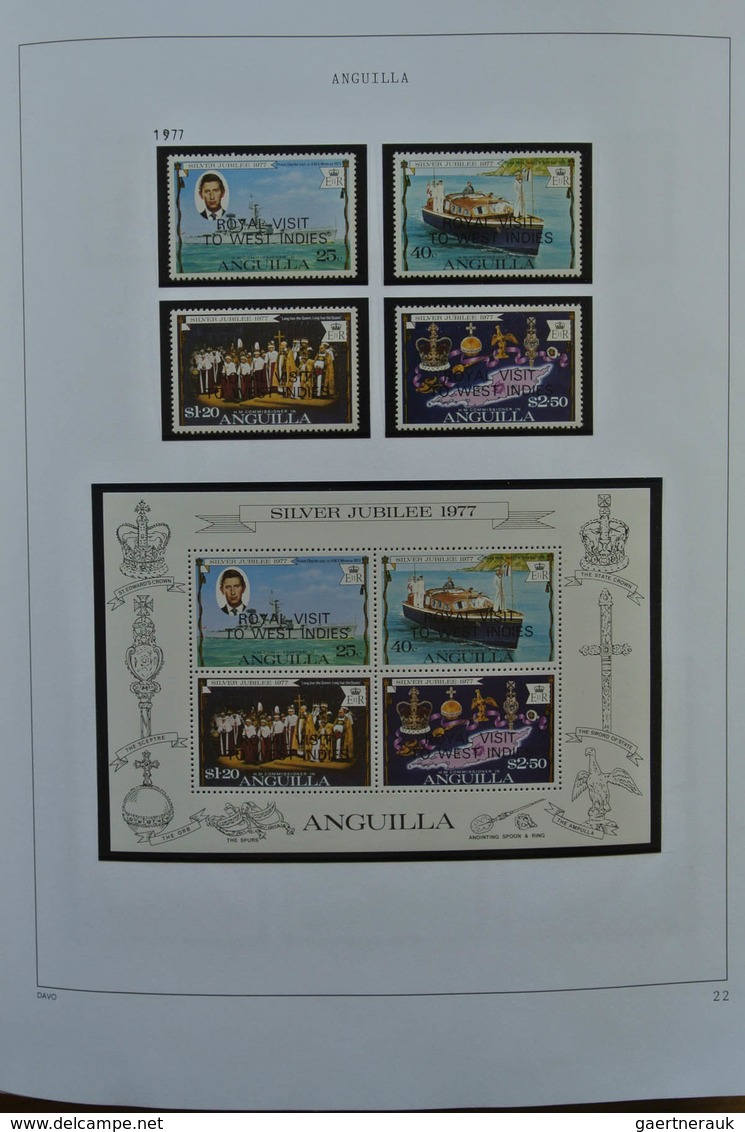 British Commonwealth: Extensive, mostly MNH thematic lot British Commonwealth in 12 blanc Davo album