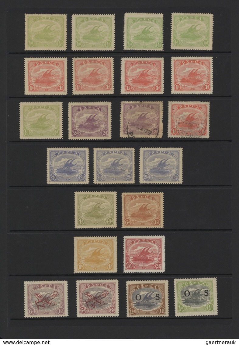 British Commonwealth: 1830's-1960's Ca.: Collections And Assortment Of Thousands Of Mint And Used St - Sonstige & Ohne Zuordnung