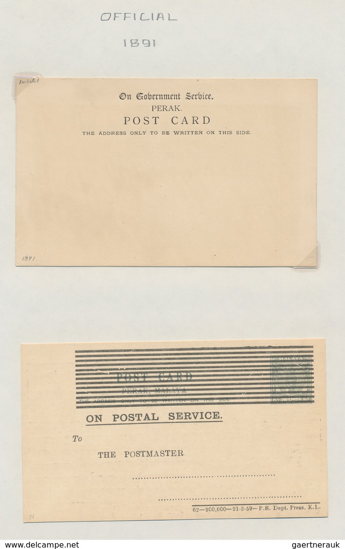 British Commonwealth: 1879/1989 (ca.) Collection Of Approx. 210 Mostly Unused Postal Stationeries Of - Other & Unclassified