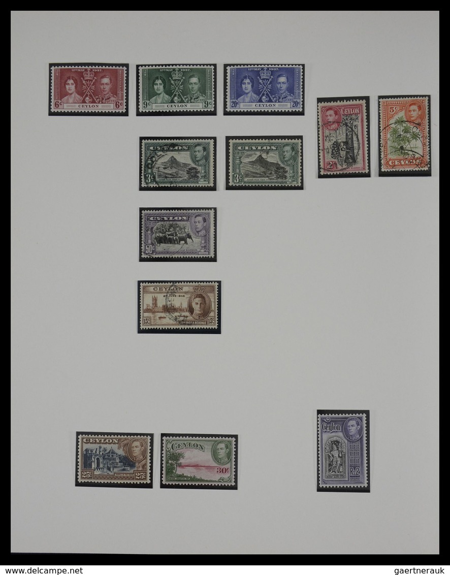 British Commonwealth: 1882-1965: Wonderful mint/used/mint never hinged collections, countries A-Z, v