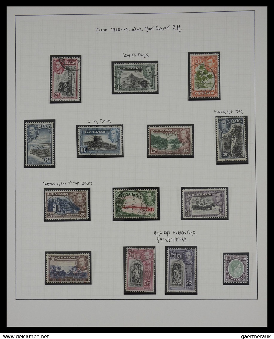 British Commonwealth: 1882-1965: Wonderful mint/used/mint never hinged collections, countries A-Z, v