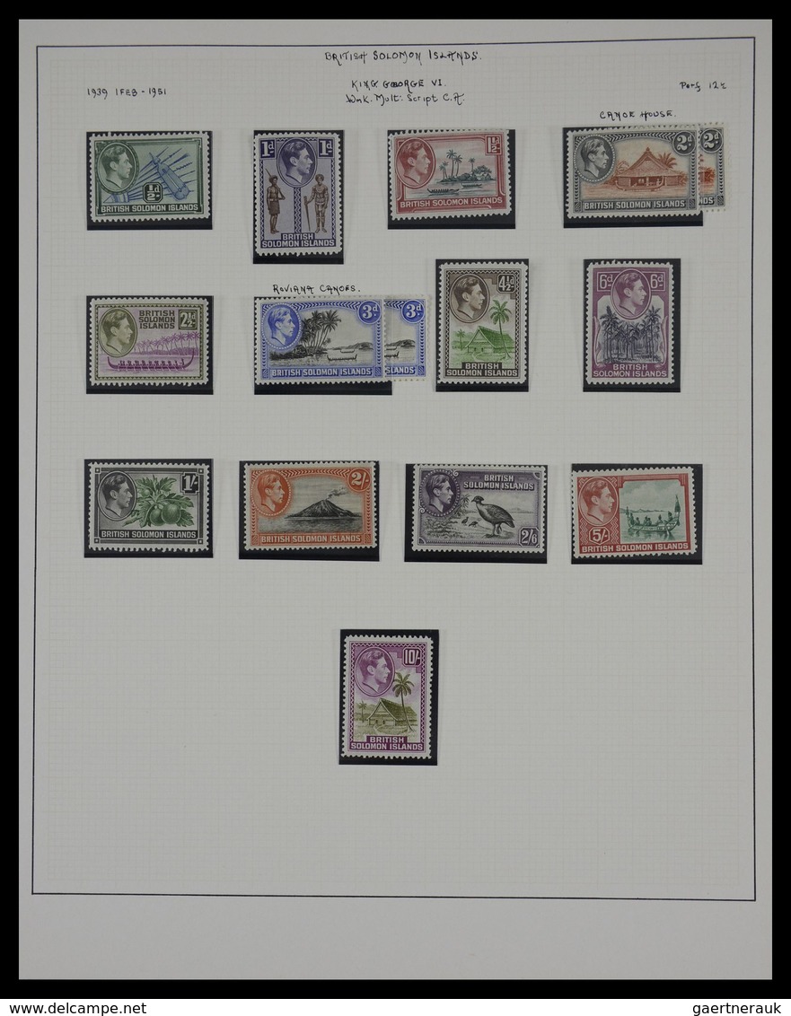 British Commonwealth: 1882-1965: Wonderful mint/used/mint never hinged collections, countries A-Z, v