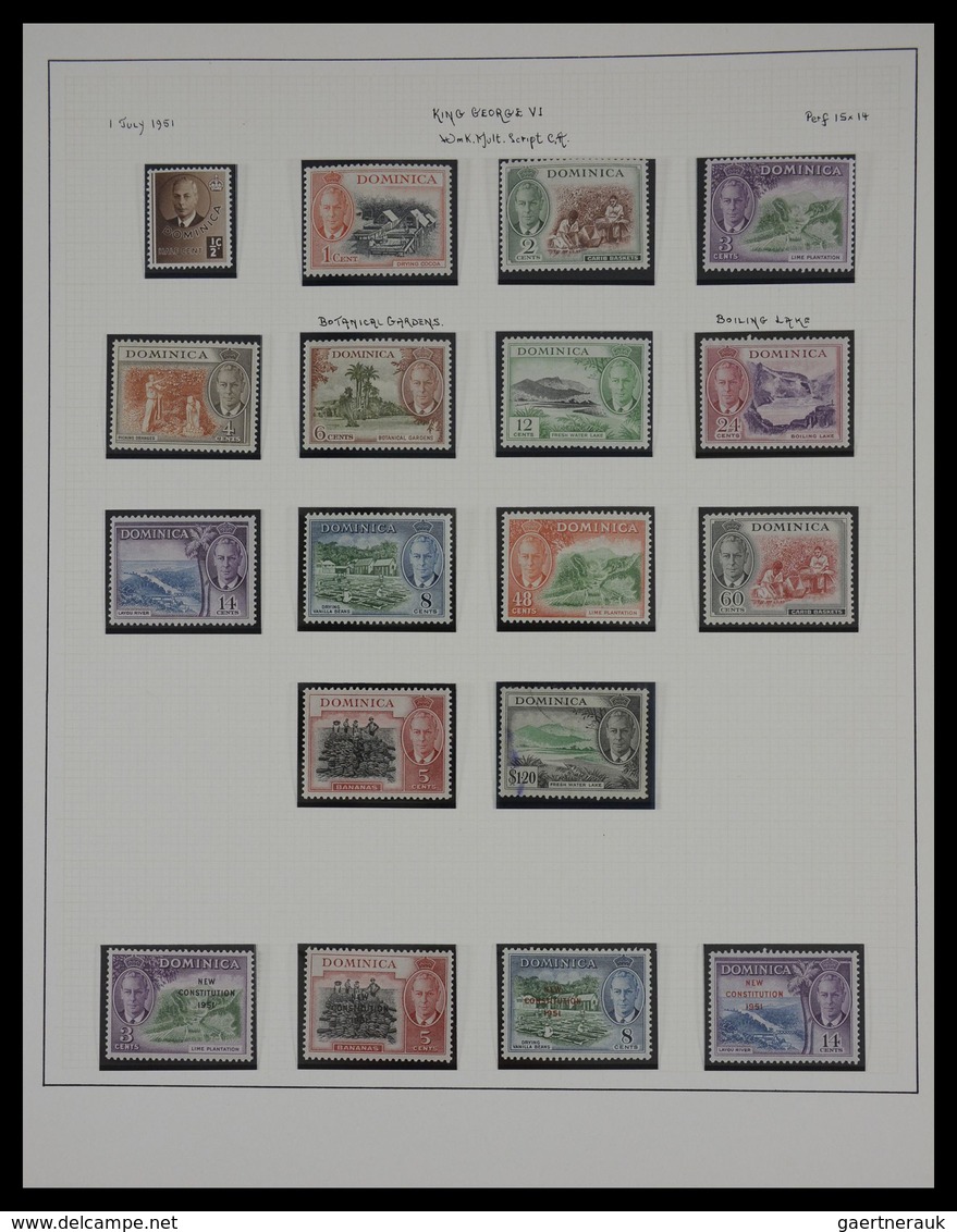 British Commonwealth: 1882-1965: Wonderful mint/used/mint never hinged collections, countries A-Z, v