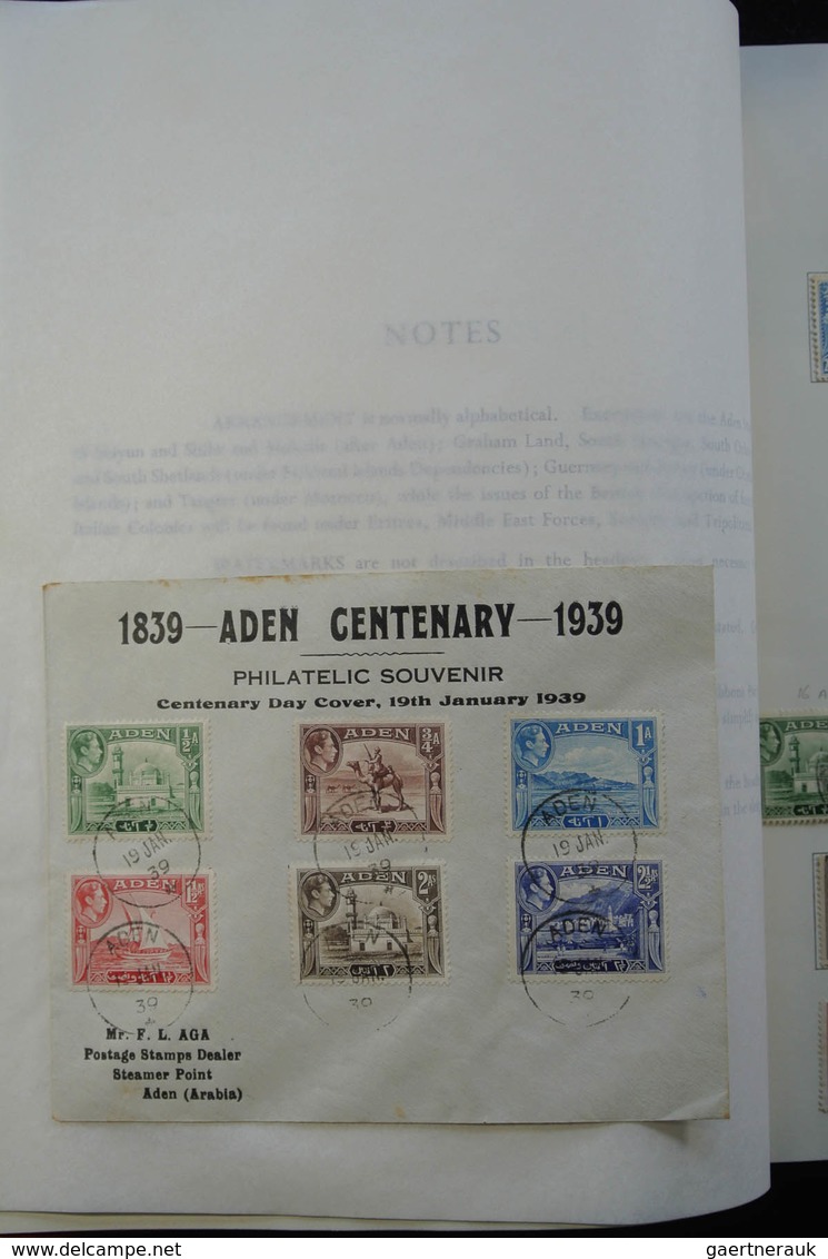 British Commonwealth: 1937-1952: Only Used Collection George VI, Countries A-Z, Incl. Many Better St - Sonstige & Ohne Zuordnung