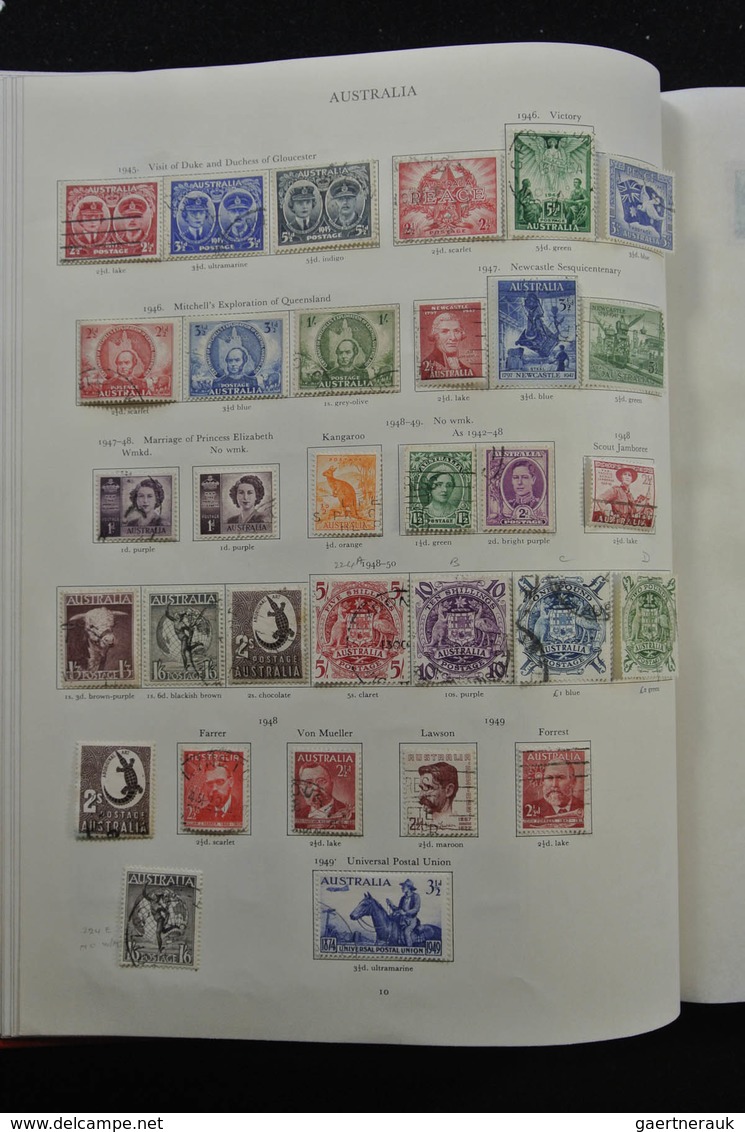 British Commonwealth: 1937-1952: Only Used Collection George VI, Countries A-Z, Incl. Many Better St - Sonstige & Ohne Zuordnung